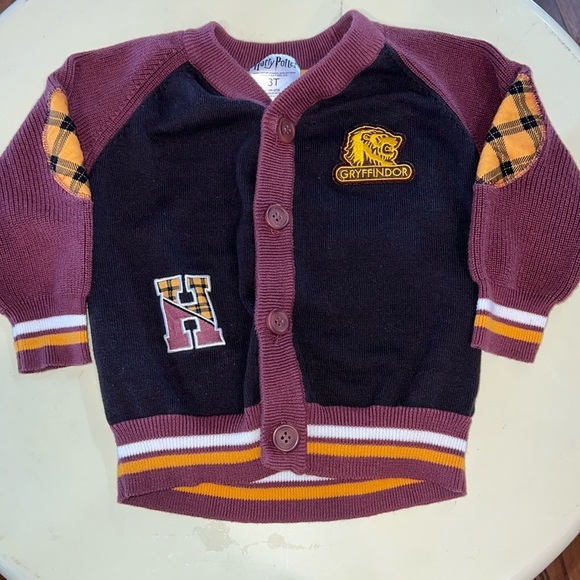 Child’s Harry Potter Varsity Cardigan - Picture 1 of 7